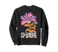 Halloween Boho Flower of Spirits Ghostly Blooms Sudadera
