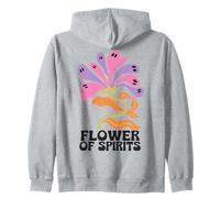 Halloween Boho Flower of Spirits Ghostly Blooms Sudadera con Capucha