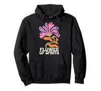 Halloween Boho Flower of Spirits Ghostly Blooms Sudadera con Capucha
