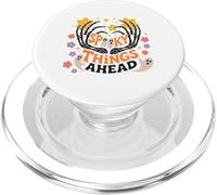 Halloween Boho Spooky Things Ahead Stars PopSockets PopGrip para MagSafe
