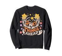 Halloween Boho Spooky Things Ahead Stars Sudadera