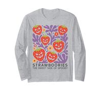 Halloween Boho Strawboories Sweet Side of Spooky Manga Larga