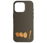 Halloween BOO Humor Regalo Miedo Fantasma Disfraz Carcasa para iPhone 16 Pro