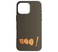 Halloween BOO Humor Regalo Miedo Fantasma Disfraz Carcasa para iPhone 16 Pro Max