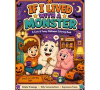 Halloween books for tweens: A Cozy, Funny Halloween Coloring Story With Big Personalities. Ages 6-12