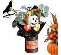 Halloween Bouquet - Mini Artificial Pumpkin Decor for Home & Office