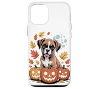 Halloween Boxer Calabaza Carcasa para iPhone 12/12 Pro