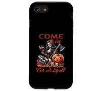 Halloween bruja Vintage Pin Up Girl viene para un hechizo Carcasa para iPhone SE (2020) / 7 / 8
