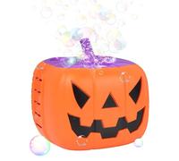 Halloween Bubble Machine - Pumpkin Bubble Blower with Sound and Light Effects, Fun Automatic Maker | Outdoor Party Toy For Boys, Girls, Event Planners, Park, Backyard, Garden, Patio Gatherings