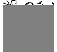 Halloween Bucket, Candy Trick or Treat Bag, 6.3x5.12x1.18 Inches Reusable Festival Bucket for Outdoor Night Adventures, Family Cosplay, Holiday Photos and Goodie Collection