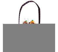 Halloween Bucket, Trick or Treat Candy Container, 6.3x5.12x1.18 inches, Gift Collection Holiday Decoration, Festival Bag for Kids Outdoor Night Adventures, Family Party Photos and Goodie