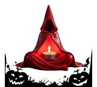 Halloween Candle Holder - Decorative Ghost & Witch Shape Candlestick | Fall Season Home Accent for Living Room, Study, School Festival, Family Gathering, Tabletop Centerpiece, Entryway Decor
