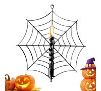 Halloween Candle Holder, Spider Web Stand with Strong Look, Holiday Tool
