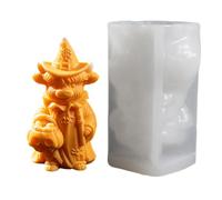Halloween Candle Mold, 3D Cow Silicone Craft Decoration Mould, 1 PC