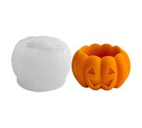 Halloween Candle Mold, Cement Casting Mold, Holiday Craft Supplies