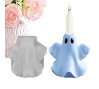 Halloween Candlestick Mold - Candlestick Resin Pillar Candle Holder Making