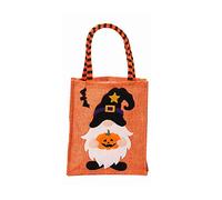 Halloween Candy Bag Pumpkin Witch Truco o Tottaschen Bolsa para el Festival Hogar Fiesta Comedor Favor Favor de Halloween Candy Bag