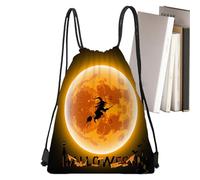 Halloween Candy Bags - Drawstring Backpack for Trick or Treat | Party Favor Sack for Kids, 13x16.9 Inch Reusable Halloweens Bag for , Candy, Events, School Gym, Outdoor Halloween Party Supplies