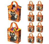 Halloween Candy Bags - Treat Bags With Handles, Spooky Party Favor Bag