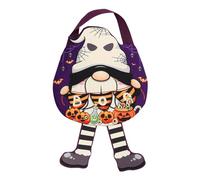 Halloween Candy Bags, Trick or Treat Tote Bag, with Reusable Non-Woven Fabric 14.56x7.87inch, Holiday Snack Bag for Kids, Man, Women, School Events, Family, Parties, Parades, Haunted House, Orange