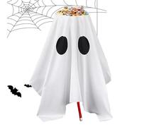 Halloween Candy Bowl, Ghost Candies Holder, 39.37x59.06in Authentic Led Light Stand, Compact Festive Outdoor Decorations, Halloween Yard Ornament for Porch, Yards or Garden