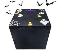 Halloween Candy Box: Cajas De Golosinas De Halloween, Contenedor De Dulces Cuadrados De Madera, Favores De Fiestas De Alquiler Para Reuniones Familiares De Cumpleaños De Hallowen Holiday Aroom Estudia