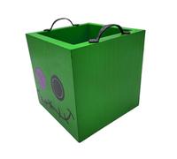 Halloween Candy Boxes | Wooden Square Candy Treat Boxes | School Party Favor for Family Gathering Home Halloween Holiday Classroom