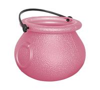 Halloween Candy Cauldron, Trick or Treat Bucket, Reusable Parties Favor Pot, Festive Table Centerpiece, Spooky Holiday Container for Kids, Adults, Home, Event Decorations, 2.76x1.97x2.09 Inches