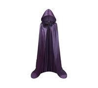 Halloween Caplak para Adultos -Disfraz de Capa de Bruja Medieval Renacentista para Hombres y Mujeres,Hobbit Cosplay Corta Capa