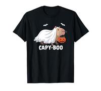 Halloween Capybara Capy Boo Camiseta