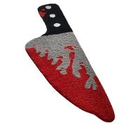 Halloween Carpet,Halloween 120x40cm Mat Rug with Realistic Cutter Design - Creepy Home Textiles Carpet Throw Runner For Indoor Outdoor Entrance Room Door Front Home Entryway Kitchen Bathroom