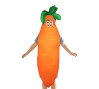 Halloween Carrot Costume - Funny Vegetable Costume, Carrot Shape Cosplay Suit for Stage Performances, School Events, Parties and Family Activities | Dress Up Outfit for Children