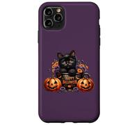 Halloween Cat Pumpkin Face For Cat Lady Happy Halloween Mug Carcasa para iPhone 11 Pro MAX