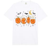 Halloween Cat Pumpkin Spooky Season Fun Comfort Colors Adult Heavyweight T-Shirt