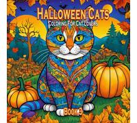 Halloween Cats: Adult Coloring for Cat Lovers (Real Kool Katz)