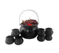 Halloween Cauldron - 9 Pcs Small Desk Candy Holder Bowl Set for Halloween