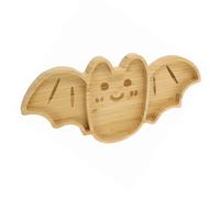 Halloween Cheese Board, Bat Serving Platter, Snack Tray for Appetizers Fruits Meats Bread Crackers Seafood Display Portable Food Dish Party Table Decor for Kitchen Dining Buffet Spooky Celebration