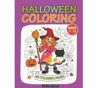 Halloween - Children's Coloring Book: 120 pages of fun coloring (8.5 x 11 inches): witches, funny ghosts, scary monsters, skeletons, mysterious ... and pumpkins… The perfect Halloween gift!