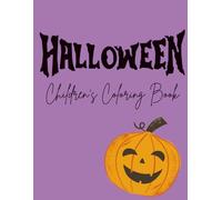 Halloween Children's Coloring Book