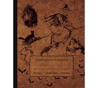 Halloween College Ruled Composition Notebook: Cute Spooky Theme for Students & Teens | Halloween Gifts | Gift for Students & Teachers | College Ruled ... for Back To School, Office, or Journaling