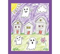 Halloween College Ruled Notebook with Cute Ghosts: College Ruled | Fun Ghost Cover for School, Journaling, or Work