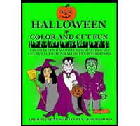 Halloween Color and Cut Fun (Bright Suns and Fluffy Clouds)