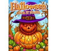 Halloween Color by Number: Easy Halloween Color by Number Coloring Book Haunted Mansions to Candy Corn - 50 Spooky Coloring Pages for Kids, Teens, Adults, and Seniors.