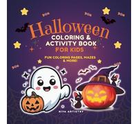 HALLOWEEN COLORING AND ACTIVITY BOOK FOR KIDS
