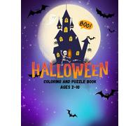 HALLOWEEN COLORING AND PUZZLE BOOK