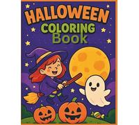 Halloween Coloring Book: 40 Spooky-Fun Coloring Pages
