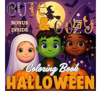 Halloween Coloring Book: 50 Cute, Cozy & Bold Halloween Designs to Color: For Kids, Girls, and Adults | Mindfulness Coloring Book