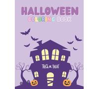 Halloween Coloring Book.: 50 Spooktacular and Cute Halloween Designs