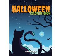 Halloween Coloring Book: A Cute & Simple Spooky-Fun Coloring Book