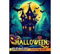 Halloween Coloring Book: A Horror Coloring Book with Amazing Haunted Houses for Adults and Teens